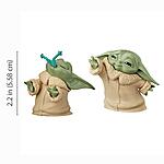 STAR WARS The Bounty Collection The Child Collectible Toys 2.2-Inch The Mandalorian “Baby Yoda” Froggy Snack, Force Moment Figure 2-Pack: $5.99