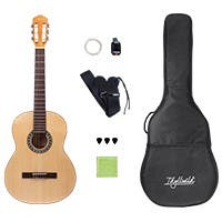 Idyllwild by Monoprice Full-Size 4/4 Spruce Top Classical Nylon String Guitar with Accessories and Gig Bag $69.99 + Free Shipping