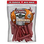 Old Trapper Original Deli Style All Beef Sticks | 6g of Protein | (15 Oz Bag)  $9.97