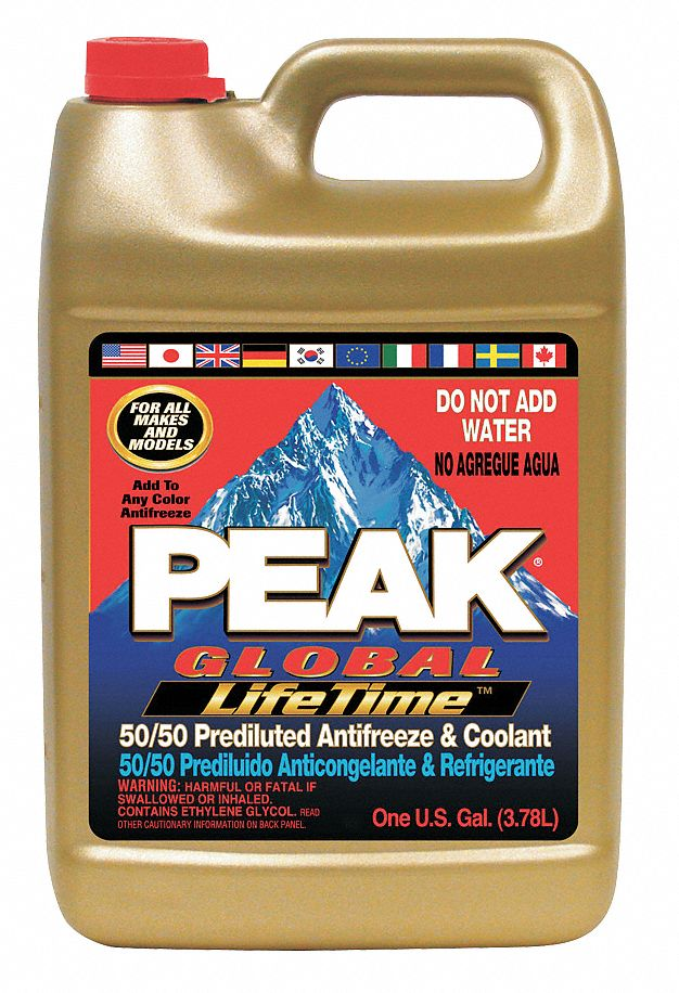 Peak 50/50 Prediluted Antifreeze and Coolant - Walmart.com $20.10