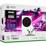 Microsoft - Xbox Series S Fortnite
&amp; Rocket League Bundle (Disc-free Gaming) $279