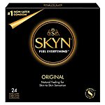 SKYN Original Condoms, 24 Count (Pack of 1) $7.07