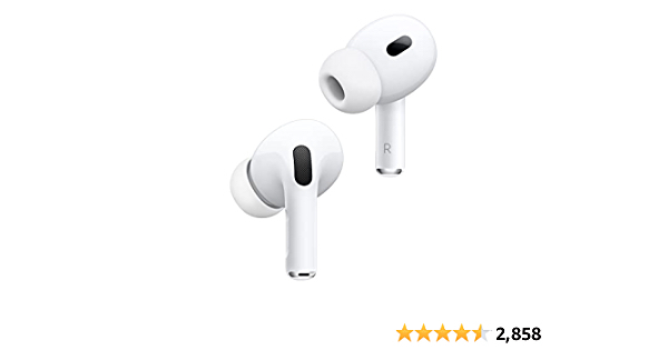 Apple AirPods Pro (2nd Generation) Wireless Earbuds with MagSafe Charging Case. Active Noise Cancelling, Personalized Spatial Audio, Customizable Fit, Bluetooth Headphone - $229.99