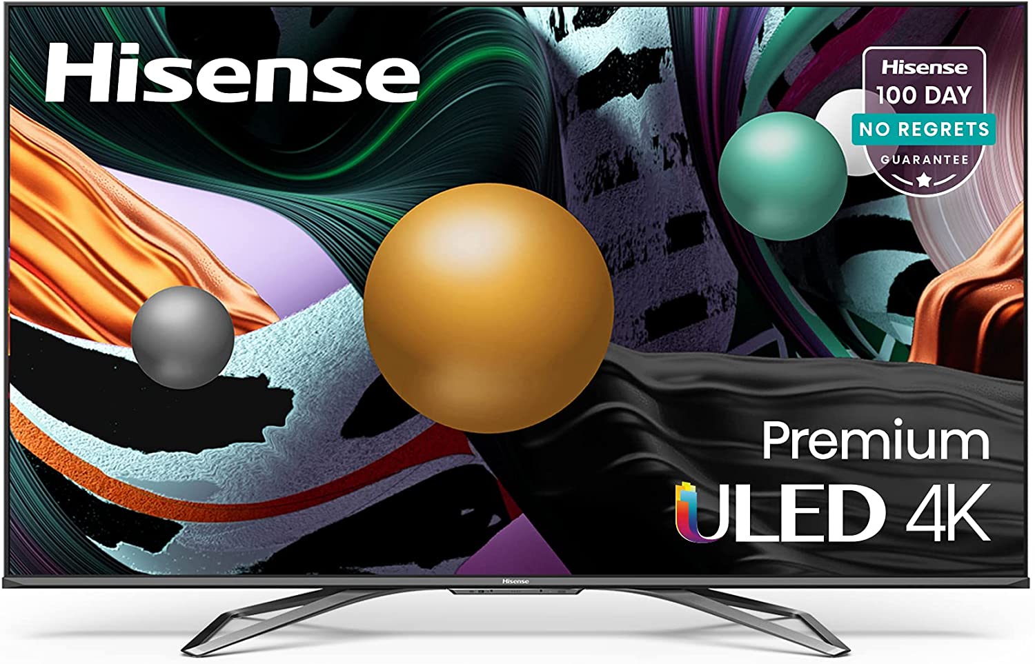 Hisense ULED Premium 55-Inch Class U8G Quantum Series Android 4K Smart TV with Alexa Compatibility (55U8G, 2021 Model)