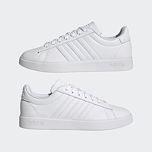 adidas Men's Grand Court Cloudfoam Comfort Shoes (2 Colors)  + Free Shipping