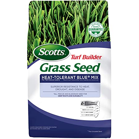 Scotts Turf Builder Grass Seed Heat-Tolerant Blue Mix For Tall Fescue Lawns, 3 Lb  $7.43