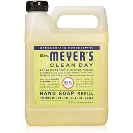 MRS MEYERS CLEAN DAY Soap Refill, Liquid Lemon, 33 Ounce (Pack of 6) $26.79