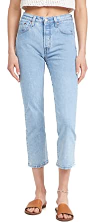 Levi's Women's Premium 501 Crop Jeans size: 31 regular $28.97
