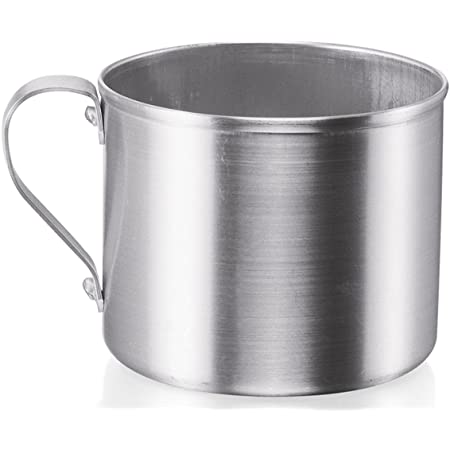 Imusa Stovetop Use or Camping 0.7 Quart Aluminum Mug, 1 Count (Pack of 1), Silver $1.97