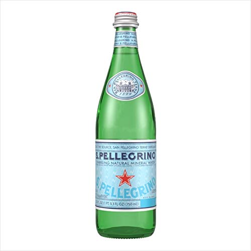S.Pellegrino Sparkling Natural Mineral Water, Original, 25.3 Fl Oz (Pack of 6) $9.57