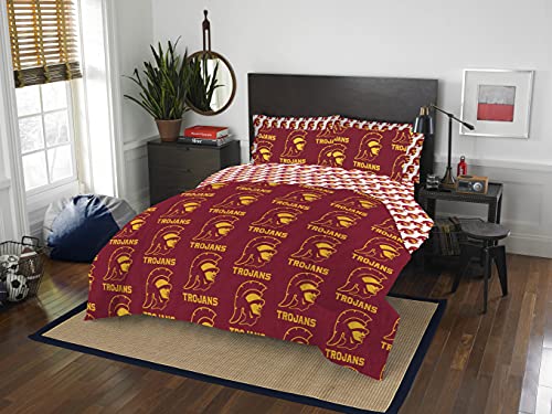 Northwest NCAA USC Trojans Unisex-Adult Bed in a Bag Set, Full, Rotary $15.88