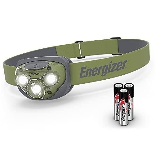 ENERGIZER LED Headlamp Pro260, Rugged IPX4 Water Resistant Head Light, Ultra Bright Headlamps for Running, Camping, Outdoor, Storm Power Outage (Batteries Included) $14