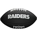 Wilson NFL Team Logo Footballs raiders $3.89 mini size for kids