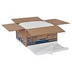 Pacific Blue Select A300 Disposable Patient Care Bath Towel by GP PRO (Georgia-Pacific), 1/2-Fold, White, 80540, 1 Box of 200 Towels $34.54