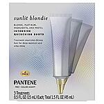 Pantene Sunlit Blondie Intensive Quenching Shots Treatment, for Color Treated Hair, 0.5 Fl Oz (Pack of 3) $4.89