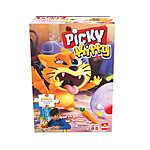Picky Kitty Game - Feed The Kitty His Veggies Before He Flips His Plate - Includes 24-Piece Puzzle by Goliath, Multi Color, 919585 $4.79