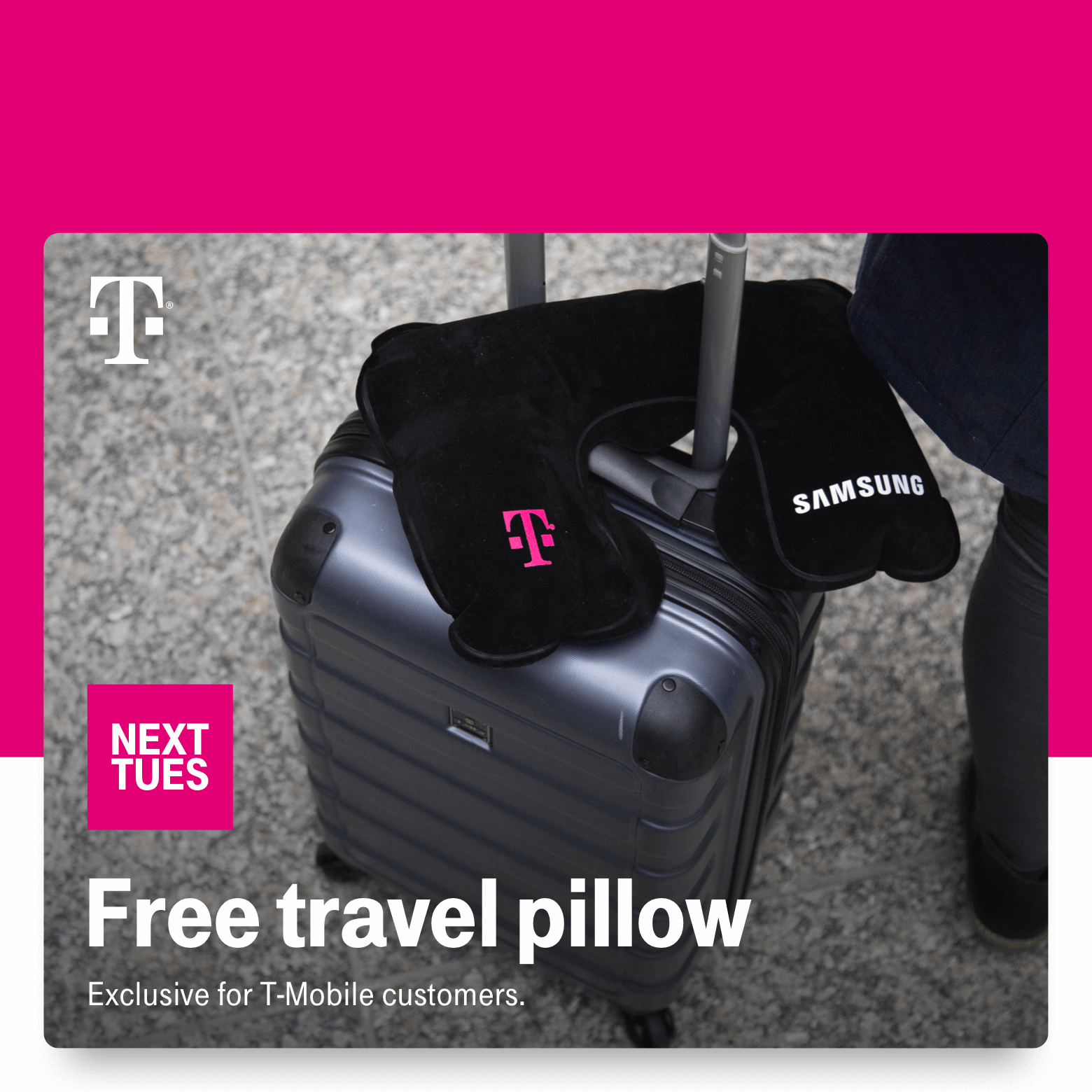 T Mobile Customers 03 10 Free Travel Pillow 30 Off Painting
