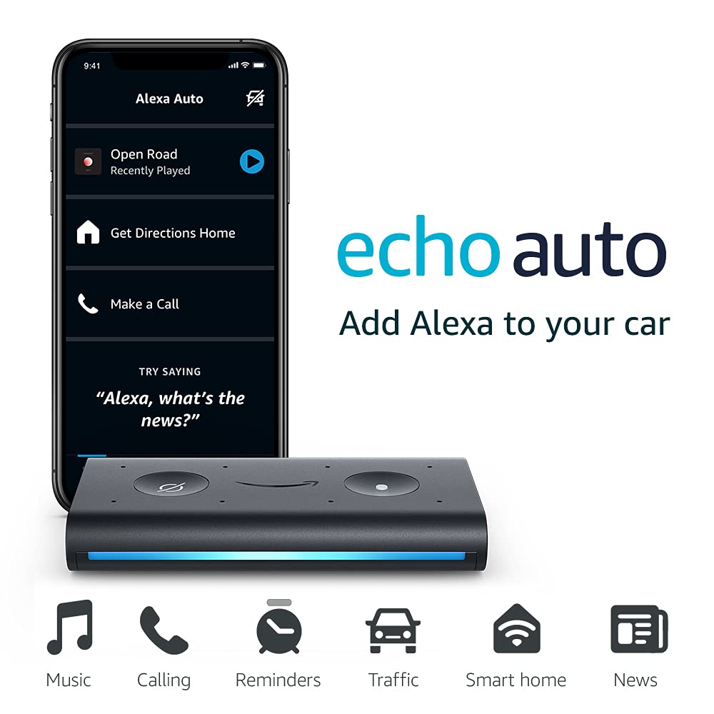 Amazon - Echo Auto Smart Speaker with Alexa $14.99 (Back to BF Pricing)