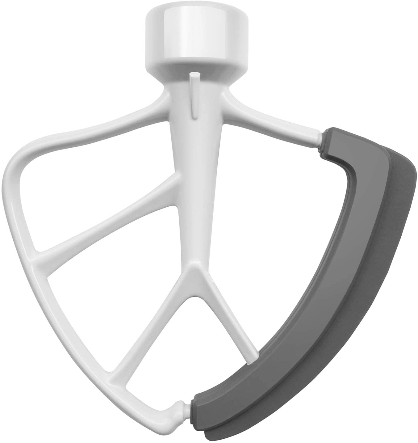 KITCHPOWER 4.5-5 Quart Flex Edge Beater for KitchenAid Tilt-Head Stand Mixers White :$12.59