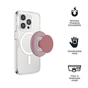 Prime Members: Popsockets Magnetic Phone Grip & Stand w/ Magsagfe (Clay) $11.70 + Free S/H