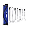 7-Piece Workpro Ratcheting Combination Wrench Set $14.97 + Free Shipping w/ Prime