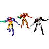 3-Pack 2.5&amp;quot; Metroid Prime: Chozo Power Suit Action Figure Set $14.97 + Free S&amp;amp;H w/ Walmart+ or on $35+