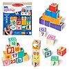 Ms. Rachel Melissa &amp;amp; Doug: Letter &amp;amp; Number Game Wooden Learning Blocks w/ Activity Cards  $15 + Free Shipping w/ Prime or on $35+
