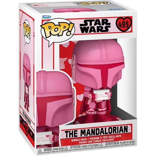 Funko Pop! Figures: Star Wars Valentines The Mandalorian or Ahsoka Tano $6.26 each & More + Free S&H on $39+