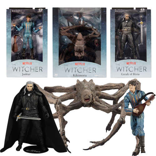 3-Pack McFarlane Toys The Witcher Netflix Bundle 7'' Action Figures $45.00 & More + S&H