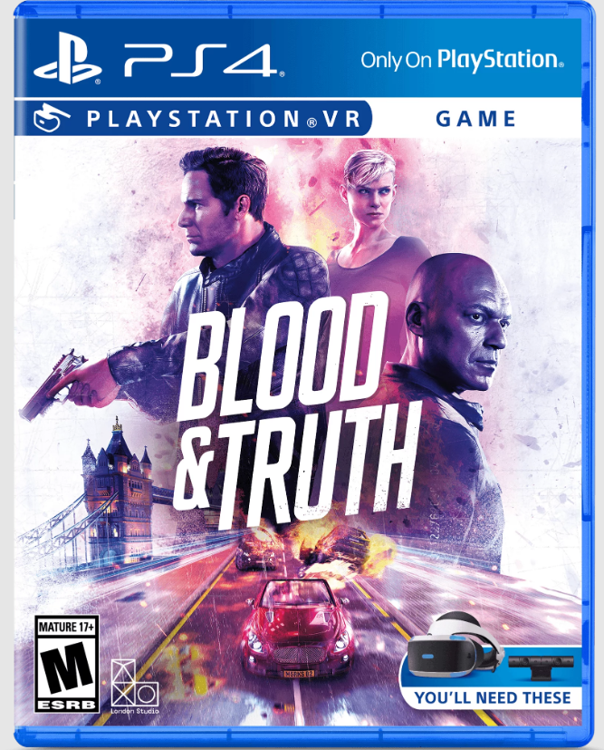 Blood & Truth PlayStation VR (PS4) $9.99 + Free S&H w/ Walmart+ or $35+