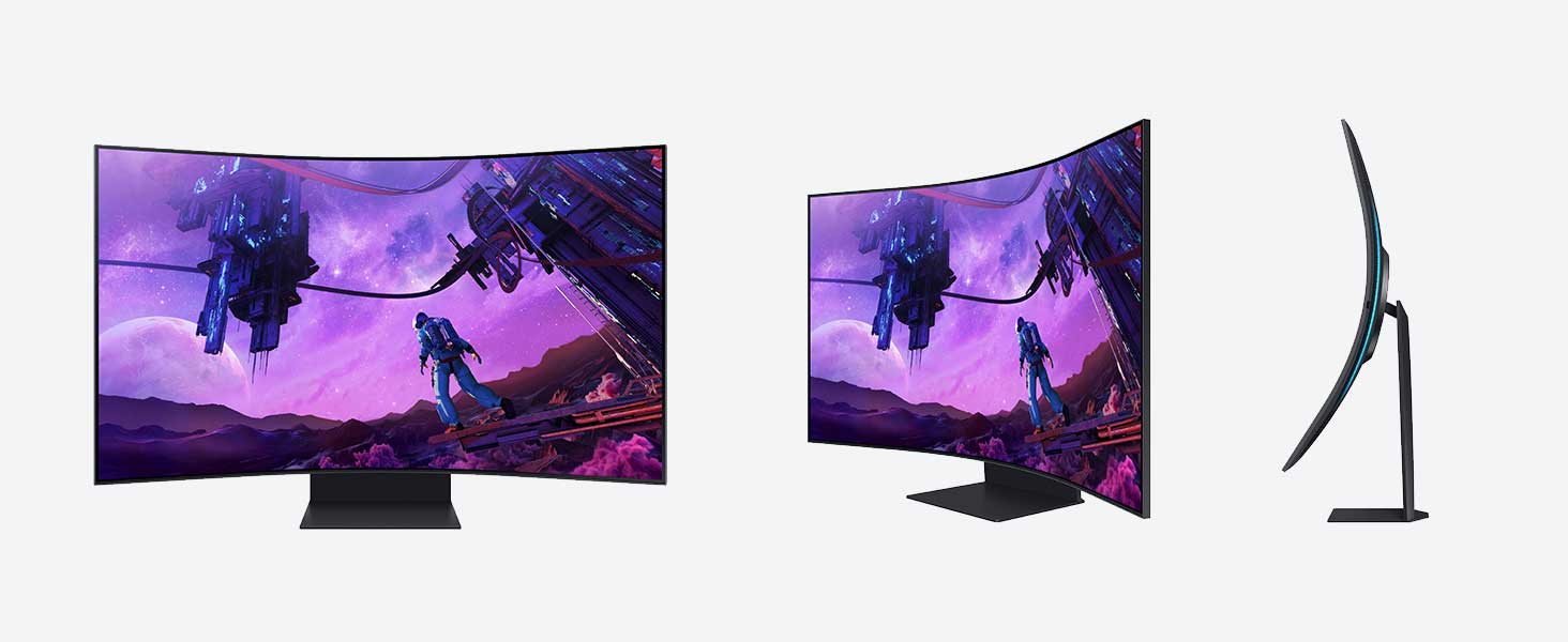 Samsung Odyssey Ark 55-Inch Curved Gaming Screen, 4K UHD 165Hz - $1883.92 + Free Shipping