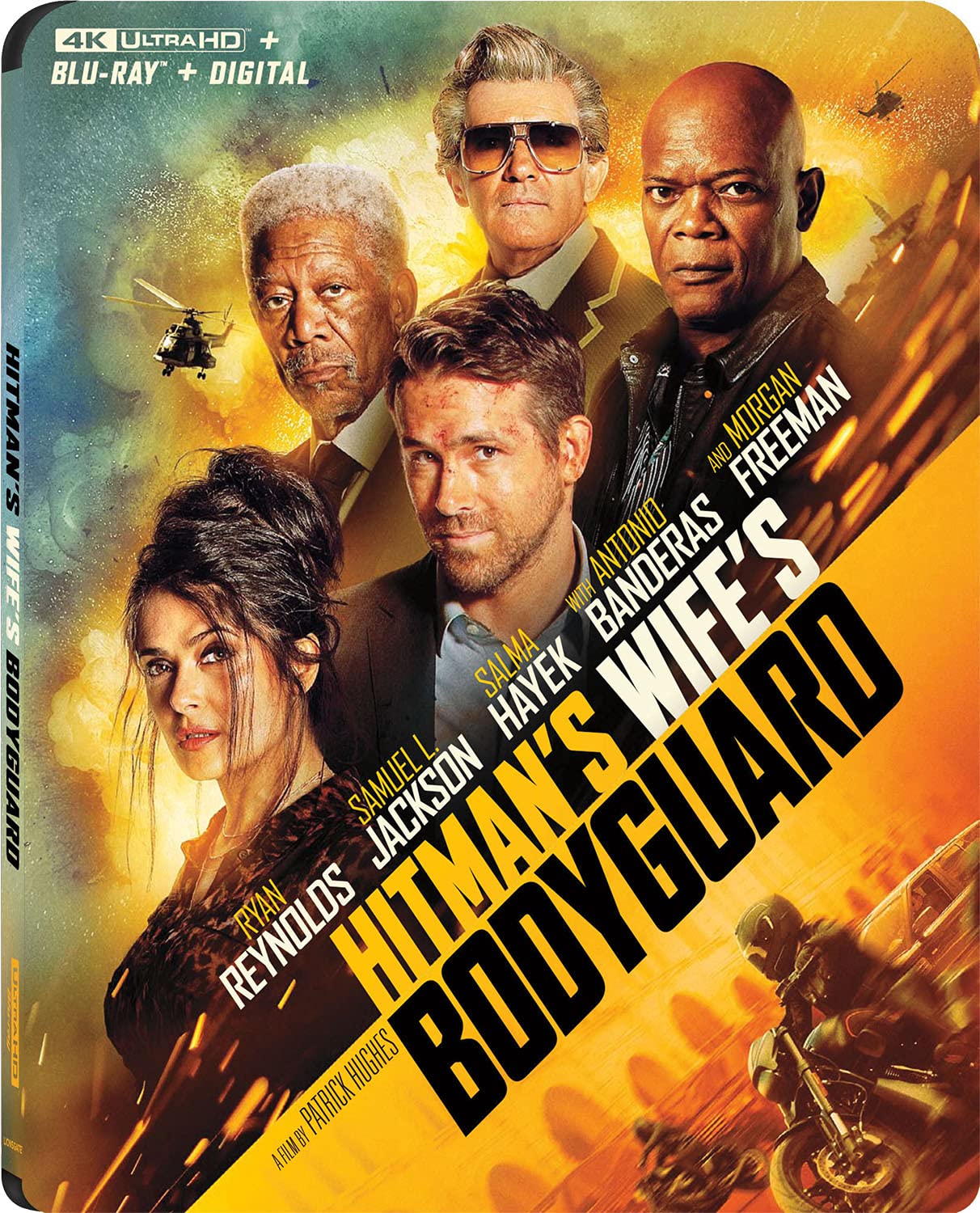The Hitman's Wife's Bodyguard (4K UHD + Digital +Blu-ray) $7, The Hitman's Bodyguard $5 + Free Shipping w/ Prime or on $25+