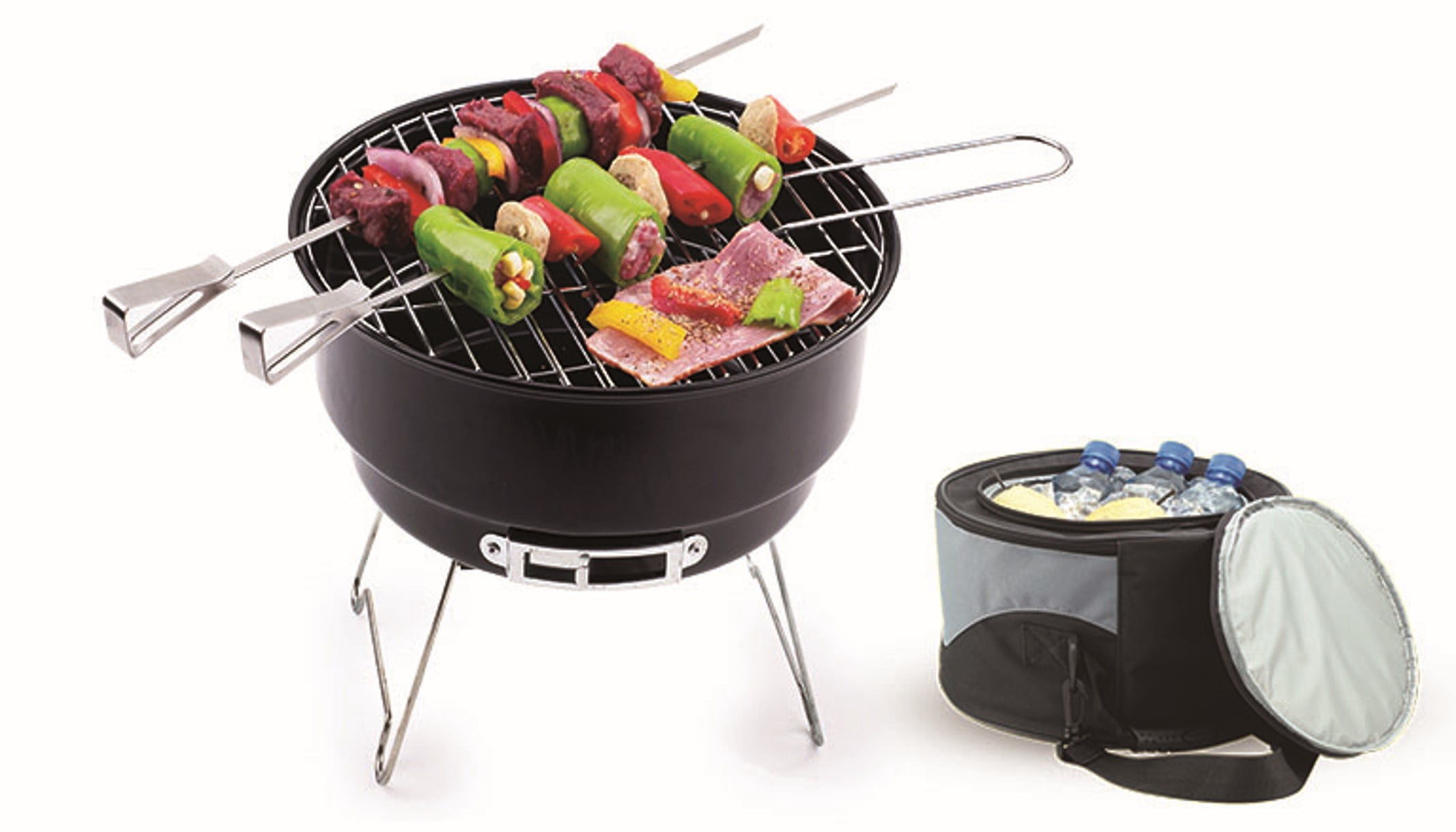 10" Ozark Trail Portable Camping Charcoal Grill w/ Cooler Bag $9.97 + Free S&H w/ Walmart+ or $35+