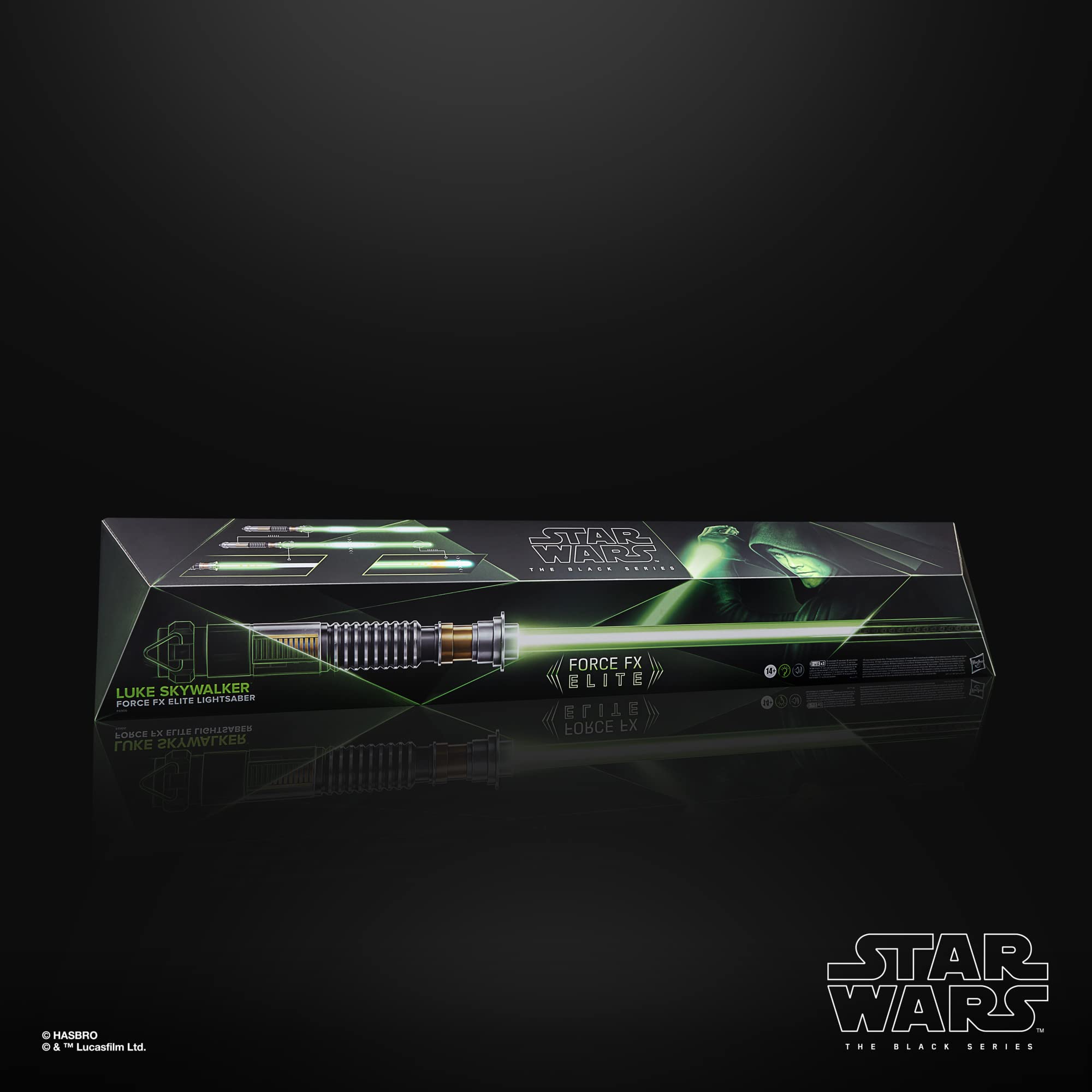 Star Wars The Black Series: Luke Skywalker Force FX Elite Light Saber $180, Darth Vader $190 + Free Shipping