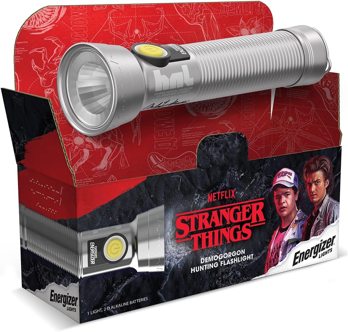 Amazon Prime Members: Stranger Things Energizer Demogorgon Hunting LED vintage Style Flashlight (Collector's Edition) $9.60 + Free Shipping