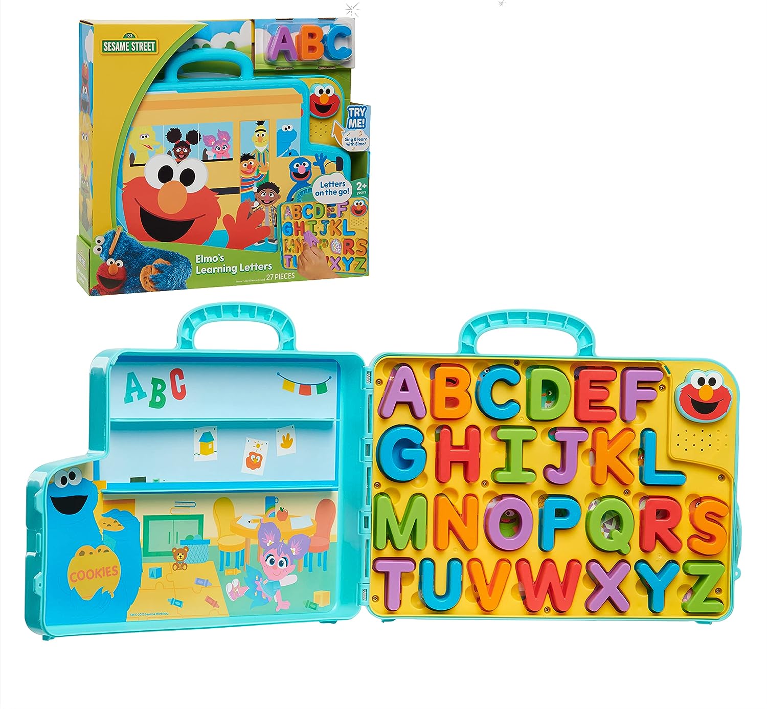 Sesame Street Elmo's Learning ABC Bus Activity Bus Board w/ Sounds  $14 + Free Shipping w/ Prime