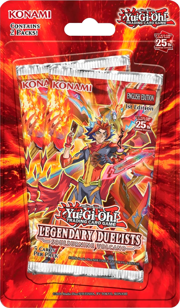 Trading Card Games: Yu-Gi-Oh 2-Pack Legendary Duelists: Soulburning Volcano Blister Pack $2.50, Magic The Gathering:March of the Machine Aftermath bundle $25 & More + Free Shipping
