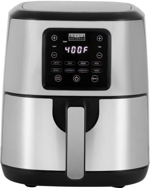4.2-qt Bella Pro Series Digital Air Fryer (Stainless Steel) $40 + Free Shipping