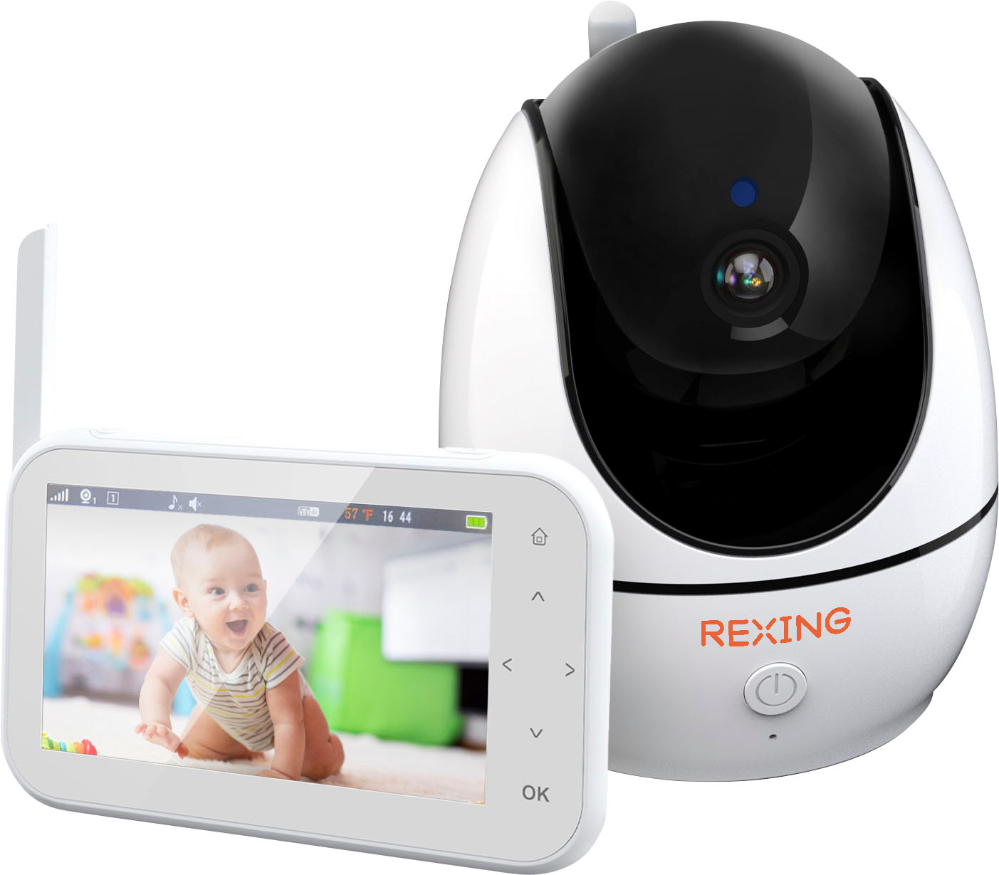 4.5'' Rexing Video Baby Monitor w/ Night Vision & Two-way Talking $50 + Free Shipping