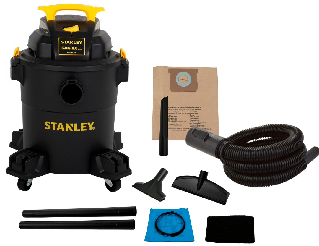 6 Gallon Stanley Wet/Dry Vacuum $45 + Free Shipping