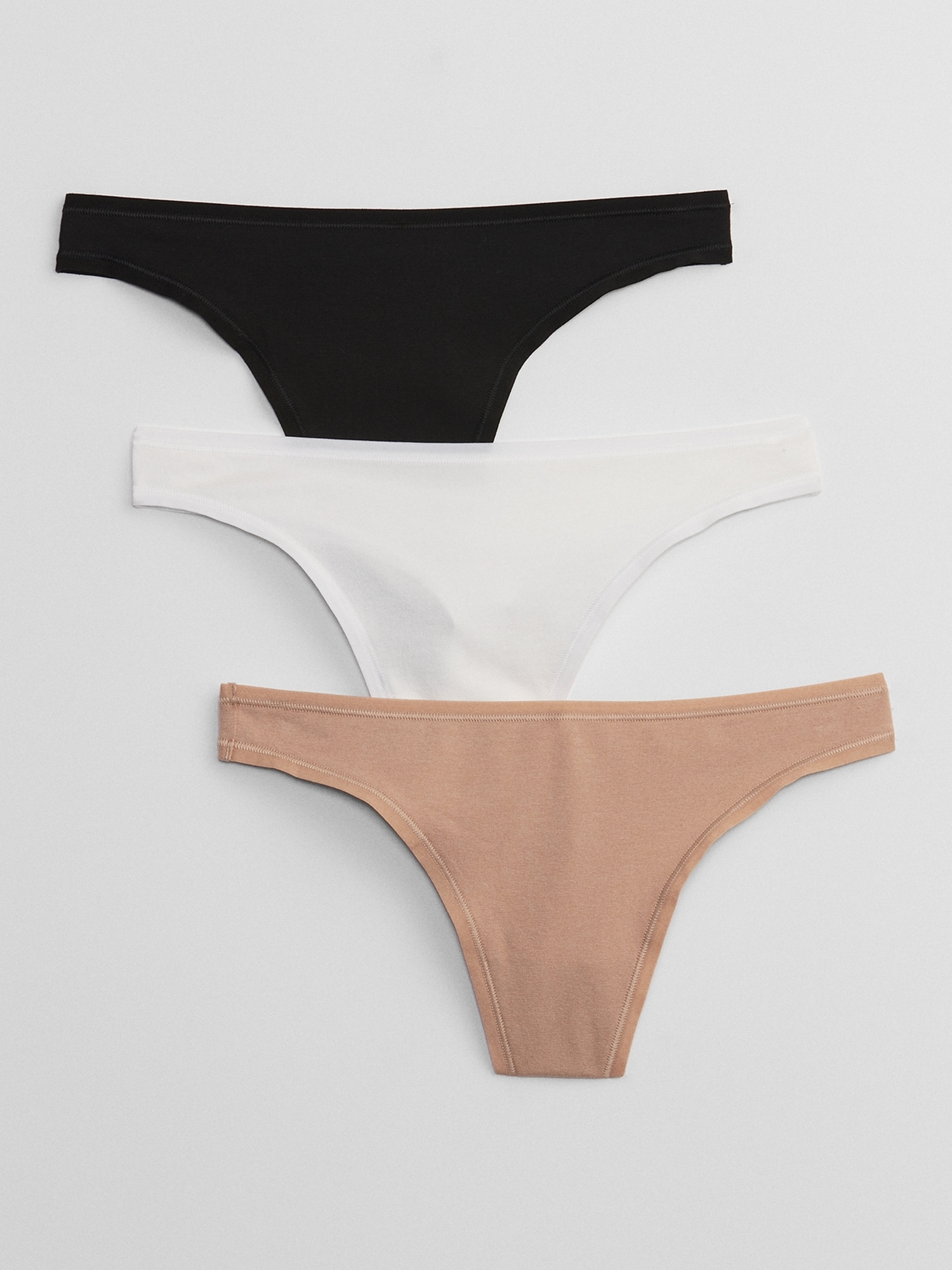 Gap Factory: Up to 75% Off Select Men's Women's & Kids' Apparel: 3-Pack Organic Cotton Thongs $7.29, Men's Straight Jeans $15 & More + Free S/H  on $50+