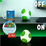 5'' x 4&quot; Paladone Super Mario Bros Yoshi Egg Light $16 + Free Shipping w/ Amazon Prime or Orders $25+