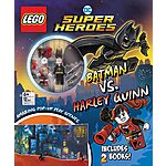 Lego DC Super Heroes Batman vs Harley Quinn: Activity Book w/ 2 Minifigures $11.25