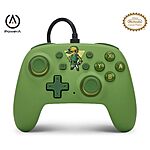 PowerA Nano Nintendo Switch Wired Controller (Toon Link, Green) $13, Enhanced Kirby Controller (Pink &amp; Blue) $14 &amp; More + Free Shipping w/ Prime or on $35+