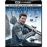 Oblivion (4K Ultra HD + Blu-ray + Digital) $10.50