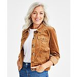 Macy's Womens Clothes: Corduroy Classic Long-Sleeve Jacket $23.80, Steve Madden Ribbed Short Sleeve Sleep Tee $8 &amp; More + Free Store Pickup at Macy's or Free Shipping on $25+
