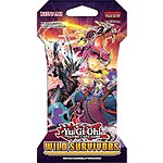 Konami Yu-Gi-Oh! Trading Cards: Wild Survivors Sleeved Booster $2.49, Crimson King Structure Deck $7.50 + Free Shipping