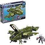 2024-Piece Mega Halo Infinite: Pelican Aircraft Building Set w/ 3 Mini Figure Toys &amp; Accessories $91 + Free Shipping w/ Amazon Prime