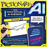 Mattel Games Pictionary Vs. AI Family Board Game $11.99 + Free Shipping w/ Prime or on $35+