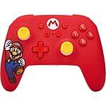 PowerA Wireless Controller for Nintendo Switch: Mario Joy (Red) $32.99 &amp; More + Free Shipping